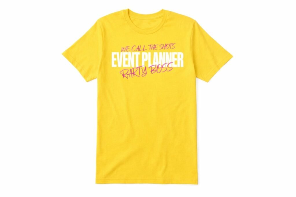 event specific design tee